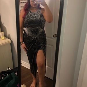 Revamped Crushed Velvet Dress